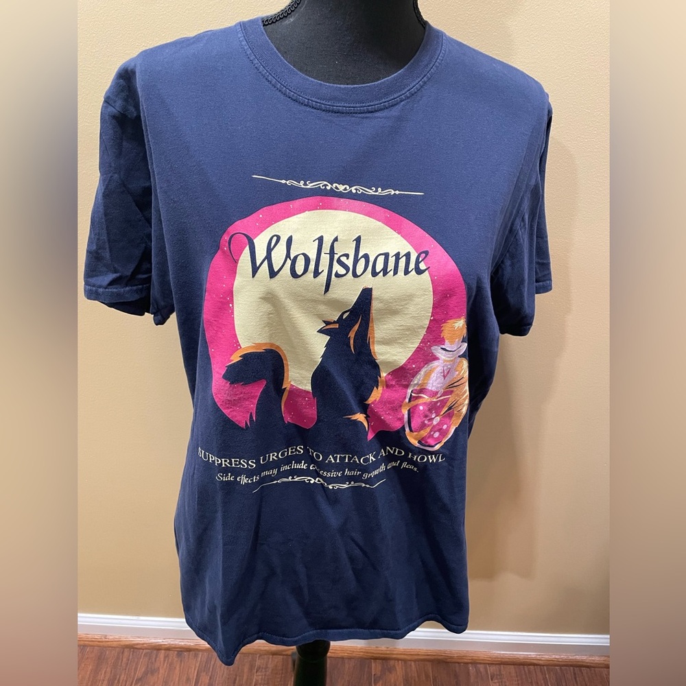 Harry Potter Wolfsbane Professor Lupin Werewolf Unisex Shirt L  Halloween Goth